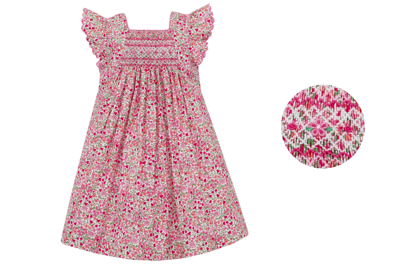 Sabrinne Sundress with ruffle sleeves