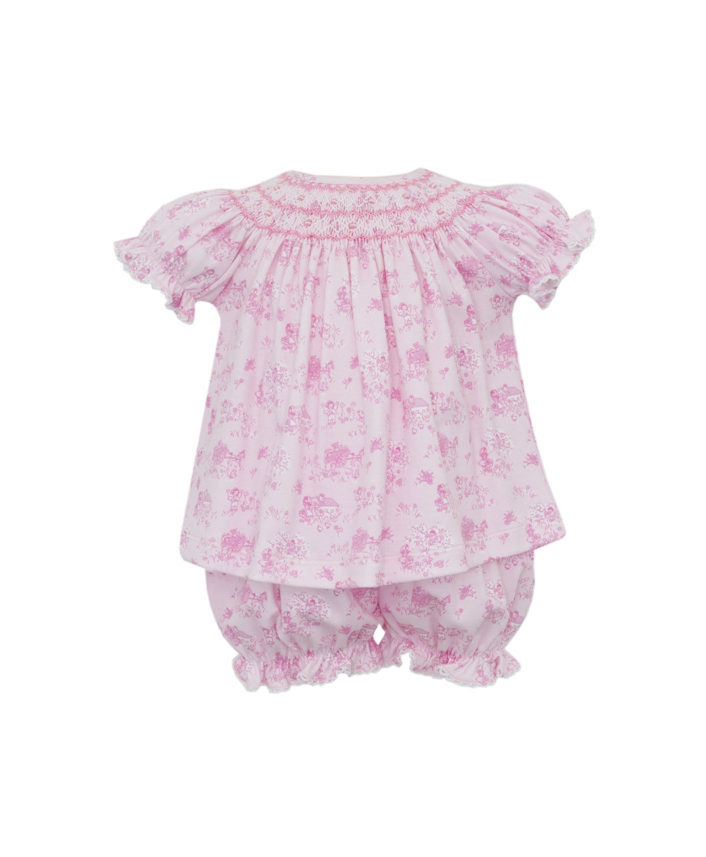 FRENCH TOILLE BISHOP BLOOMER SET