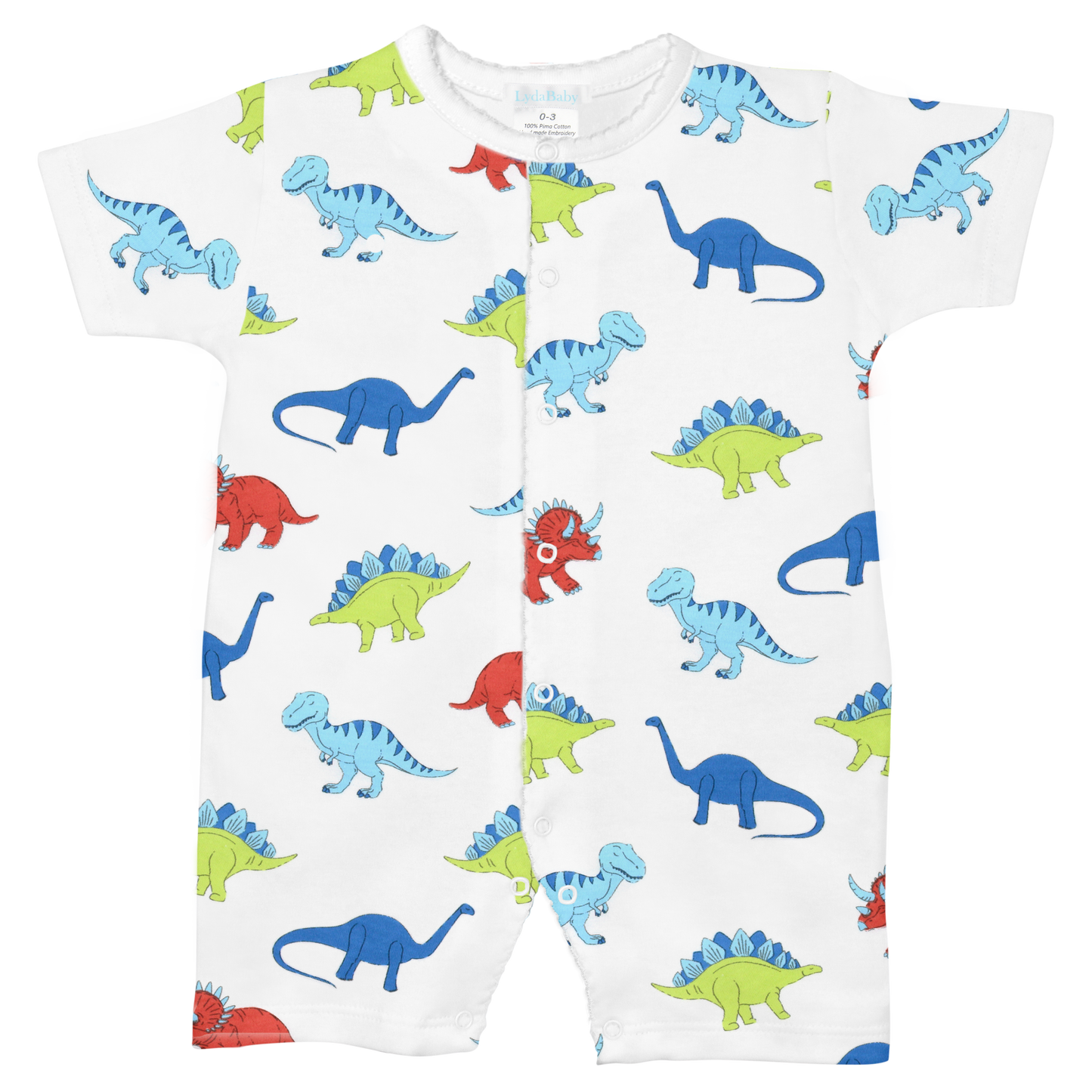 Colorful Dinos Romper