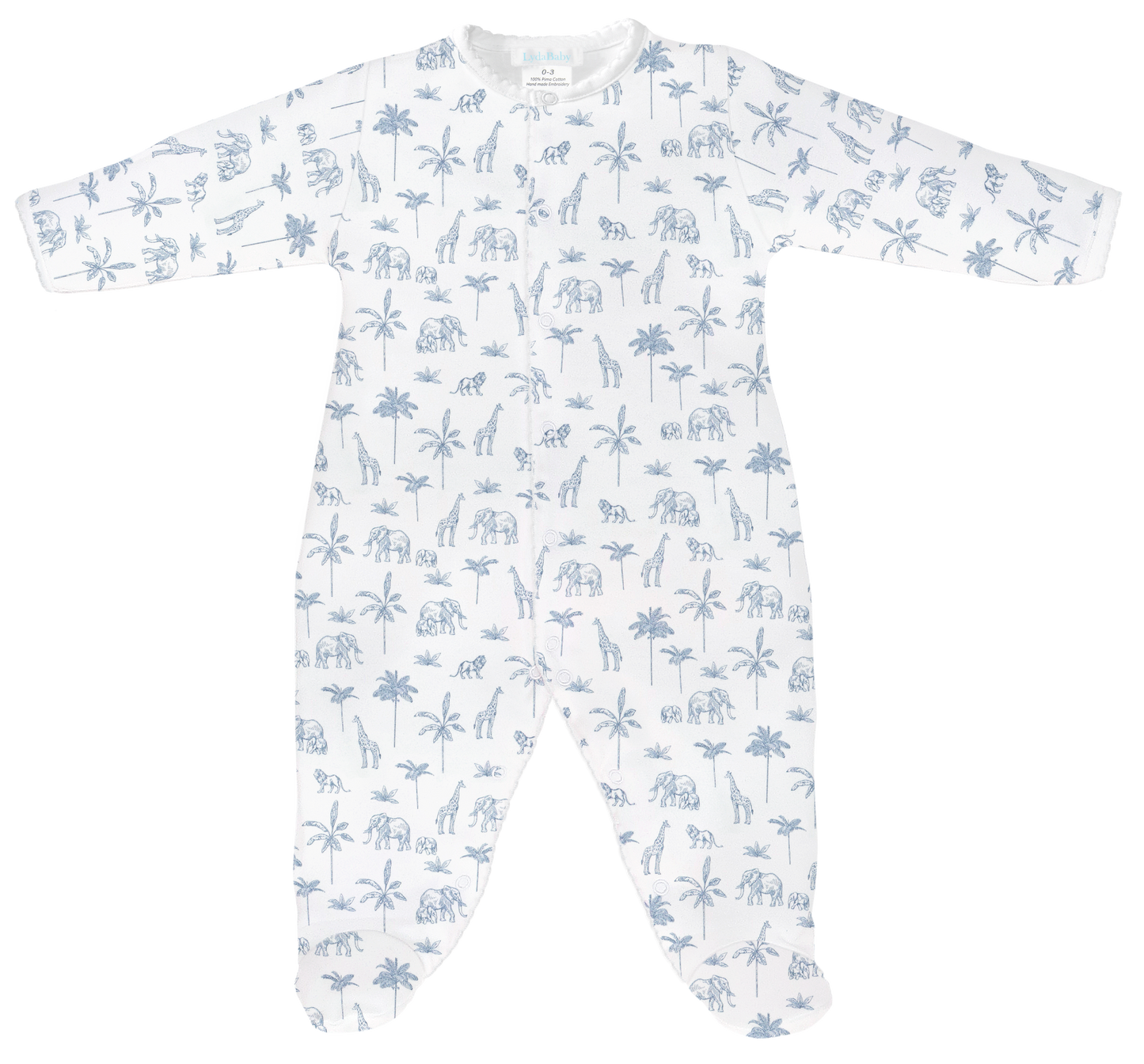Safari Toile Onesie