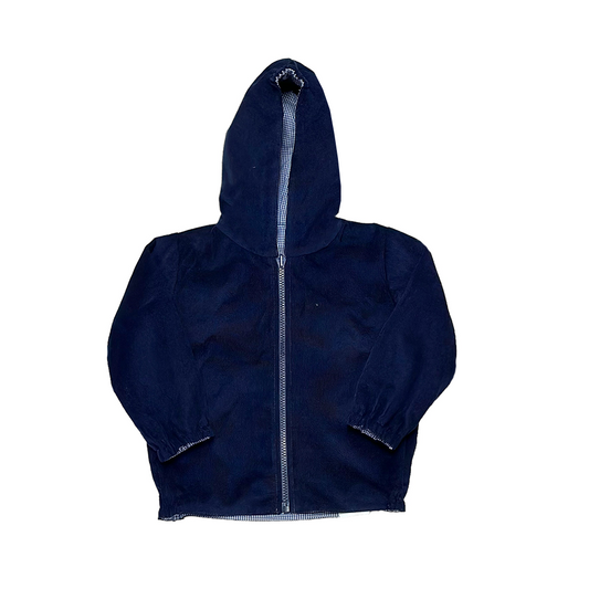 REVERSIBLE ETHAN JACKET - NAVY